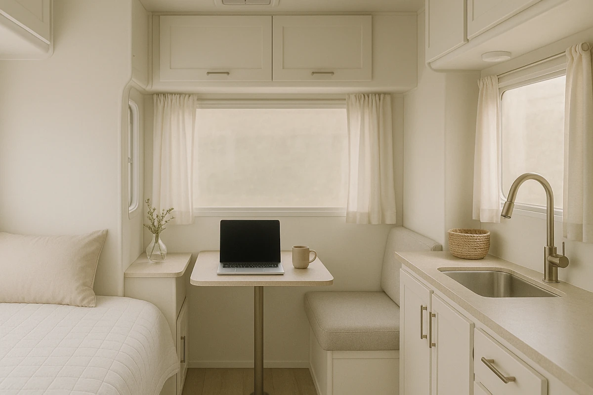 Small Space, Big Impact: Why Less Stuff (Not More Organization) Is the Key to RV Living